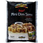 MARATHON BEEF MINI DIM SIMS 60S Pack Size: 6