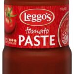 LEGGOS GLASS BOTTLE TOMATO PASTE 250GM Pack Size: 6