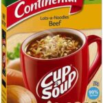 CONTINENTAL BEEF LOTS-A-NOODLES SOUP 2 SERVES 59GM Pack Size: 7