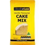 BLACK & GOLD CAKE MIX VANILLA 340GM Pack Size: 20