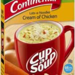 CONTINENTAL CREAM OF CHICKEN LOTS-A-NOODLES SOUP 2 SERVES 60GM Pack Size: 7