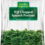 GARDEN SUPREME FROZEN CHOPPED SPINACH 2.5KG Pack Size: 4