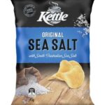 KETTLE SEA SALT NATURAL POTATO CHIPS 45GM Pack Size: 18