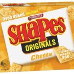 ARNOTTS SHAPES SNACKS CHEDDAR 175GM Pack Size: 24