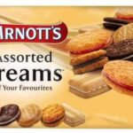 ARNOTTS BISCUITS ASSORTED CREAMS 500GM Pack Size: 8