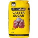 BLACK & GOLD CASTER SUGAR Pack Size: 12