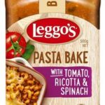 LEGGOS TOMATO RICOTTA & SPINACH PASTA BAKE 500GM Pack Size: 6