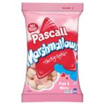 PASCALL MARSHMALLOWS VANILLA & RASPBERRY 280GM Pack Size: 10