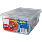 CONFECT TRADING STRAWBERRY & BLUEBERRY BELTS 150S Pack Size: 8