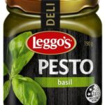 LEGGOS TRADITIONAL BASIL PESTO 190GM Pack Size: 8