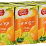 GOLDEN CIRCLE ORANGE JUICE 6 PACK 250ML Pack Size: 4