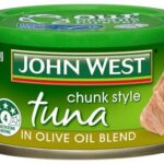 JOHN WEST TUNA OLIVE OIL BLEND 12 x 95GM Pack Size:3