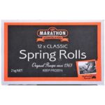 SPRING ROLL MARATHON SPRING ROLLS 12S