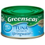 GREENSEAS TUNA IN SPRINGWATER 95GM Pack Size: 12