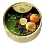 C&H MIXED FRUIT DROPS TIN 200GM Pack Size: 10