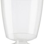 CAST AWAY PLASTIC ELEGANCE WINE GLASS 185ML 10S Pack Size: 25