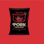 HUFF & PUFF BBQ PORK CRACKLE 25GM Pack Size: 36