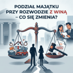 Podział majątku przy rozwodzie z winą – co się zmienia? PODZIAŁ MAJĄTKU PRZY ROZWODZIE Z WINĄ – CO SIĘ ZMIENIA?