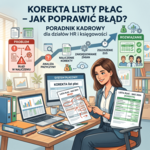 Korekta listy płac – jak poprawić błąd? Poradnik kadr Korekta listy płac – poradnik kadrowy dla HR i księgowości