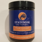 STATEWIDE ALL NATURAL MASSAGE HEAT CREAM WITH MAGNESIUM AND TURMERIC 400G