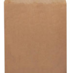 2 SQUARE BROWN BAGS 215X200 (HAMBURGER SIZE NOT LINED)