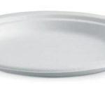 PLATES BIOPLASTIC ROUND 9IN BIOPAK 125S