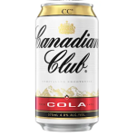 CAN CLUB & COLA CAN 375ML X24