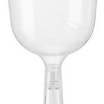 CUP CLEAR PLASTIC WINE GOBLET 10s