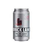 BRICK LANE HIFI DRY JAPANESE LAGER 355ML X 24
