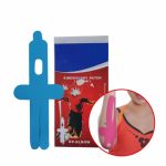 MUSCLE TAPE - PRE CUT PATCHES -BLUE-ELBOW (SINGLE PACK)