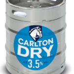 CARLTON DRY MID 3.5% KEG 49.5L