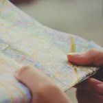 map, tourist, frugal road trip tips