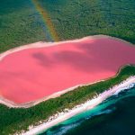 Lake Hillier, Australia, weird places in the world