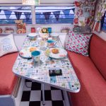 life in a van, rv dining table, camper life