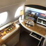 flying Emirates Airlines 