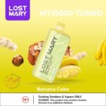 Lost Mary MT15000 Turbo Disposable- Banana Cake