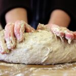 shaping dough