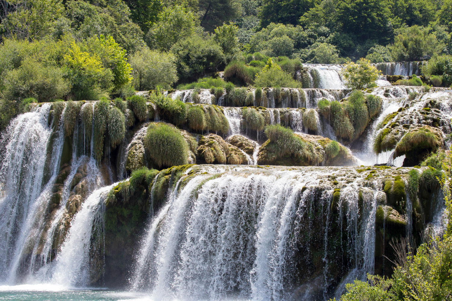 Wasserfall im Nationalpark Krka