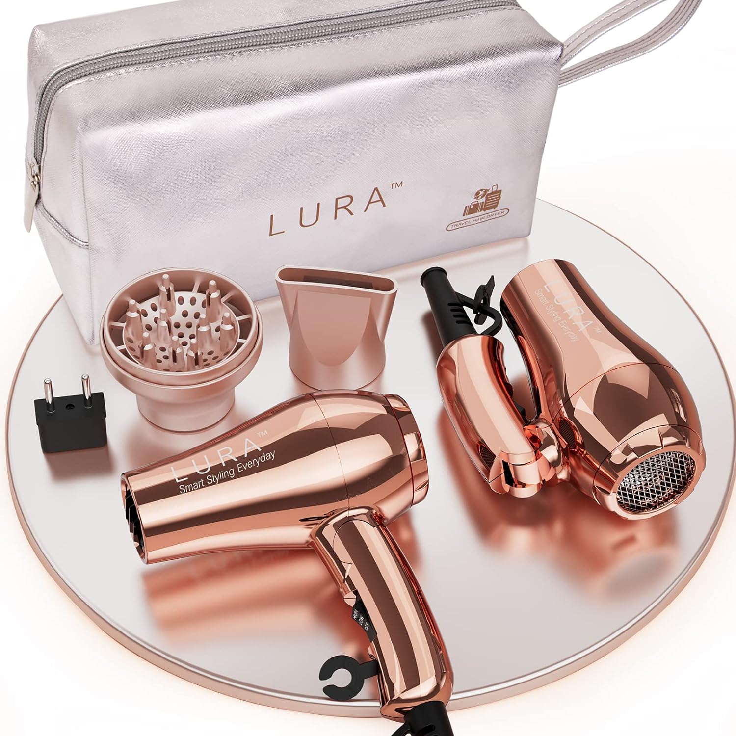 LURA travel hair dryer