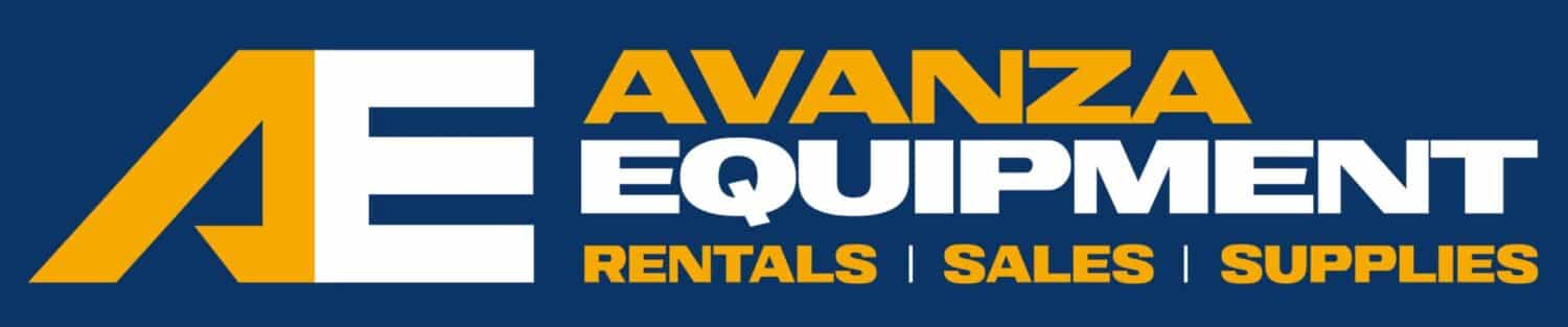 Avanza equipment logo, with blue background