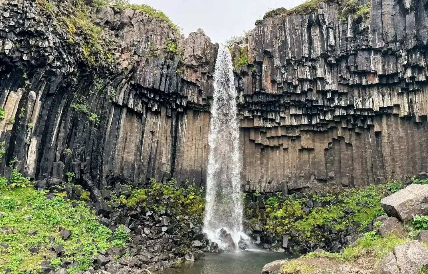 Svartifoss waterfall hike - header image