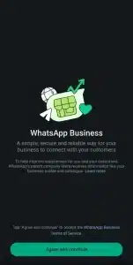 Step 1 Open the WhatsApp Business app
