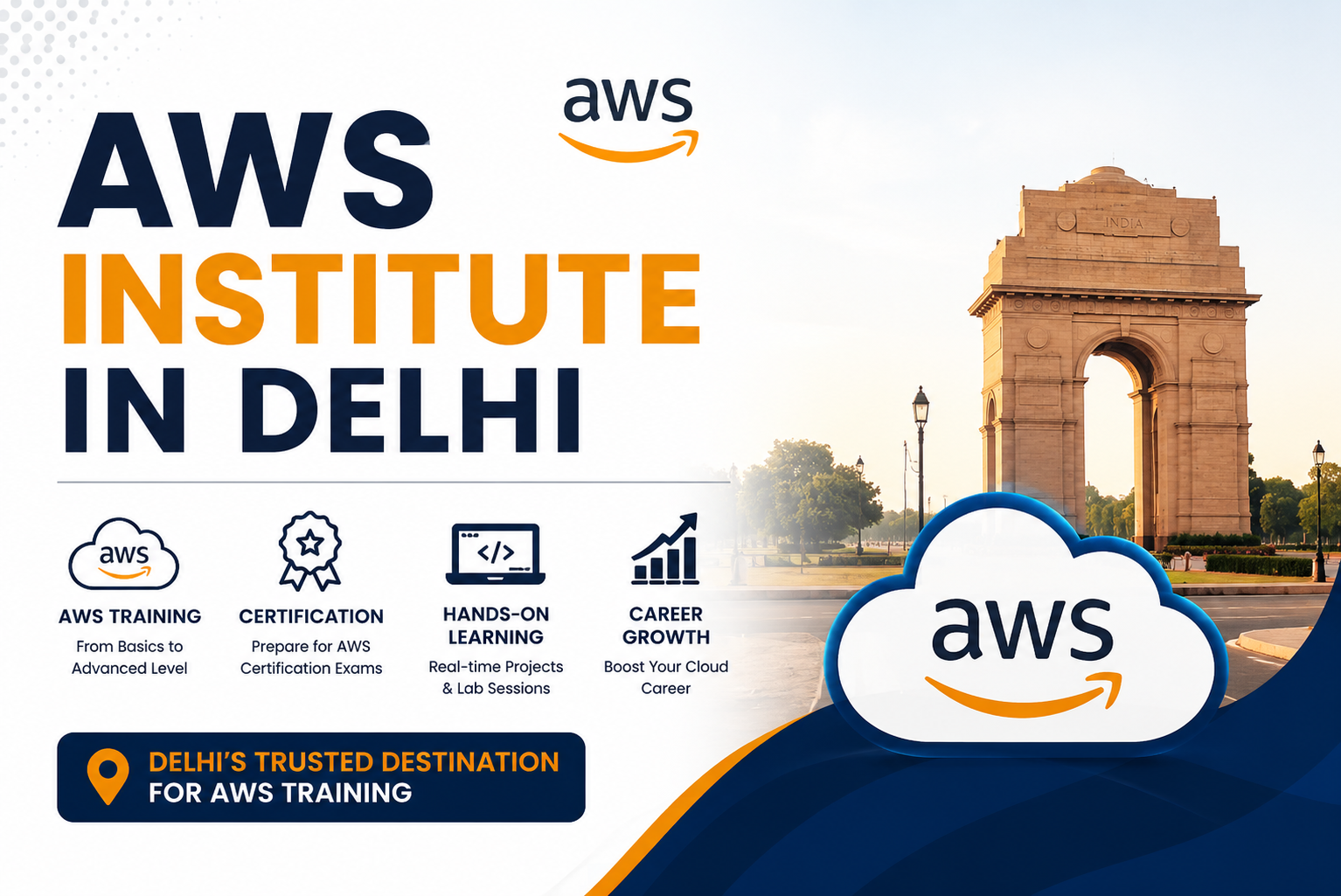 aws institute in delhi