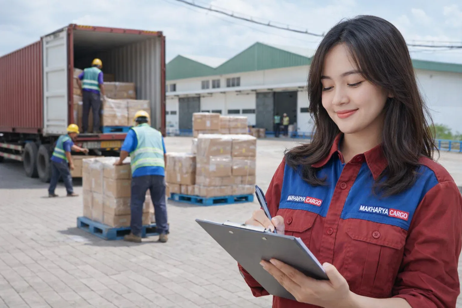 Lama kirim Surabaya Lamongan saat proses loading muatan truk