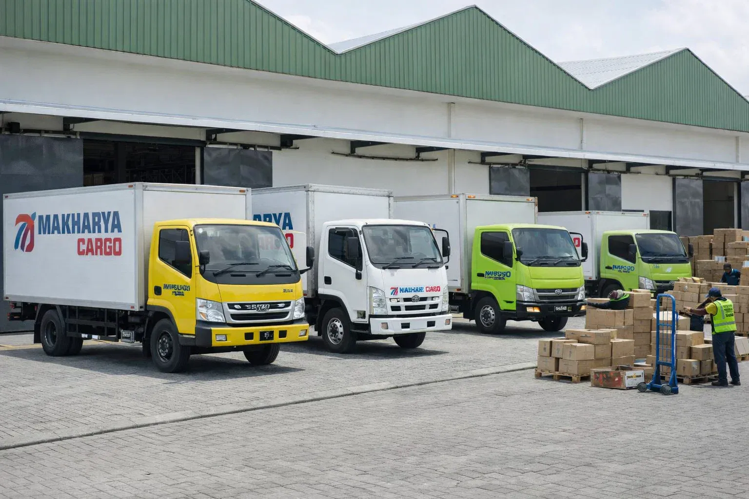 Armada ekspedisi cepat Surabaya Pamekasan dengan sistem prioritas pengiriman