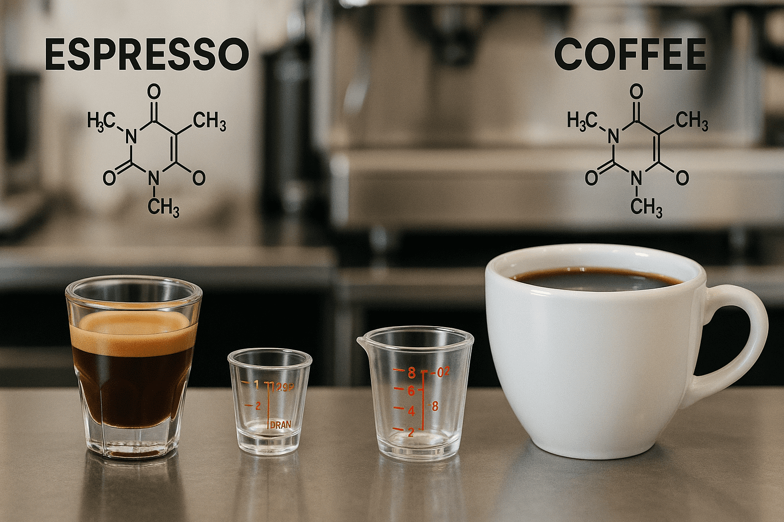 does espresso have more caffeine than coffee
