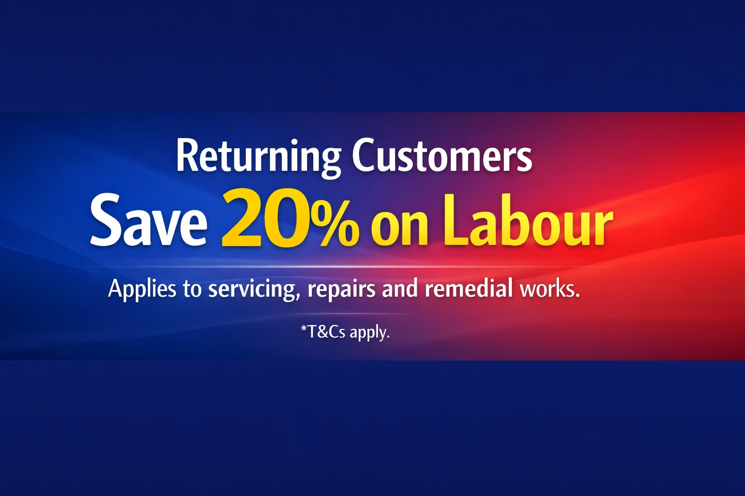 HIU service 20 off labour cost