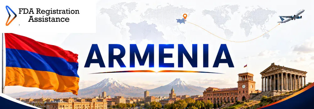 U.S FDA registration services for Armenia brandy, wine, preserves, dried fruit and food exporters