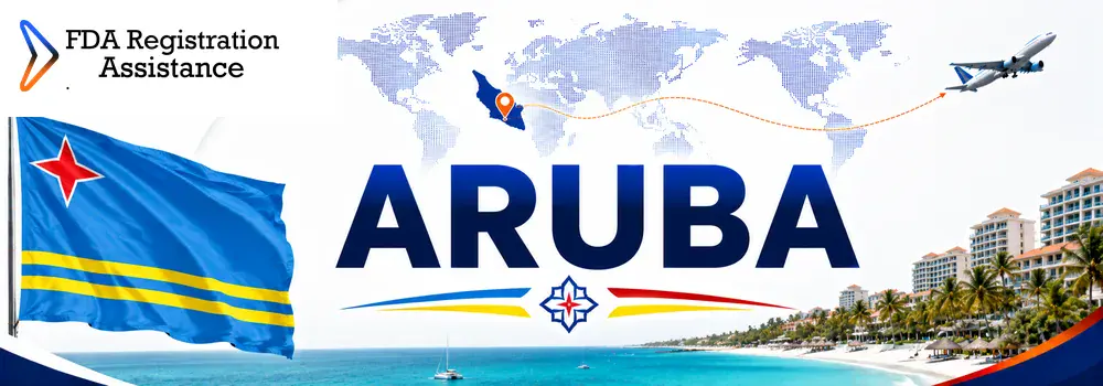 U.S FDA registration services for Aruba aloe vera, cosmetic, food, beverage and supplement exporters