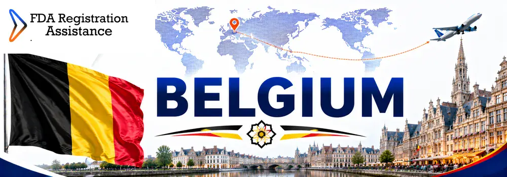 U.S FDA registration services for Belgium chocolate, beer, pharmaceutical, food and medical device exporters